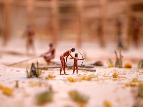 Haudenosaunee Village Model - Target Practice