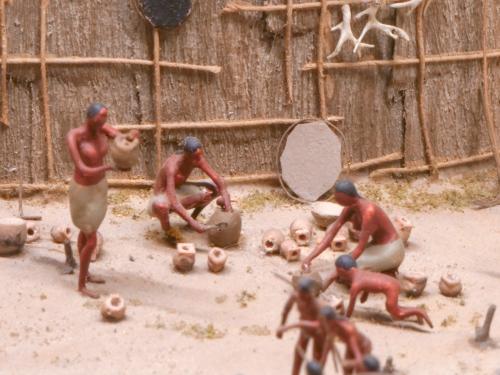 Haudenosaunee Village Model - Pottery