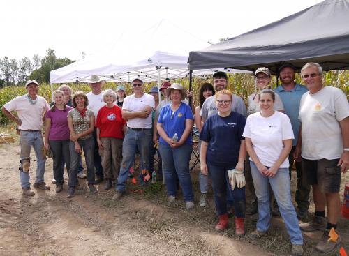 OPS excavation crew, September 20, 2018
