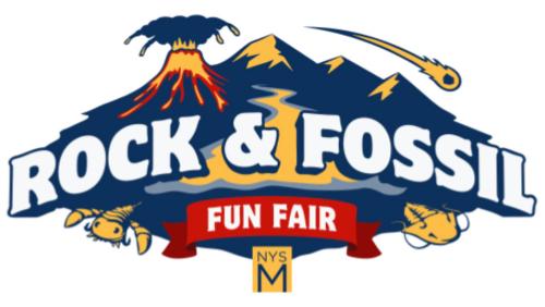 Rock and Fossil Fun Fair Logo