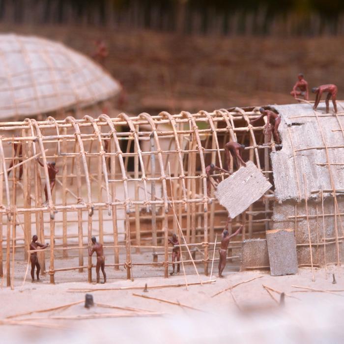 Haudenosaunee Village Model - Construction