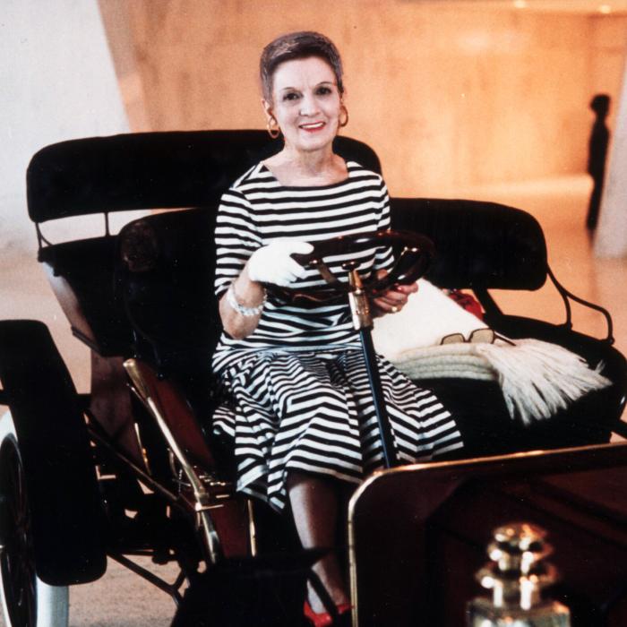 Marion Weeber at the NYSM, 1976