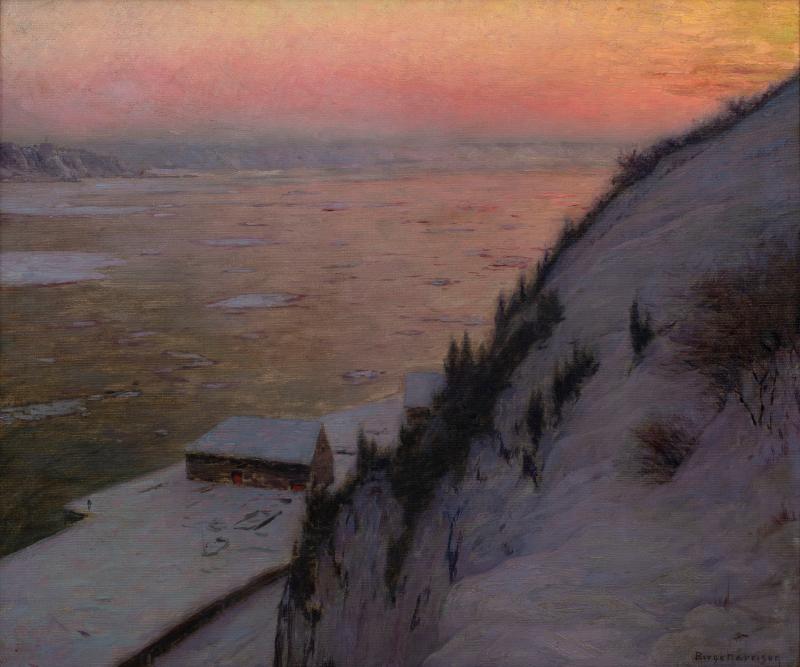 St. Lawrence River Sunset by Birge Harrison