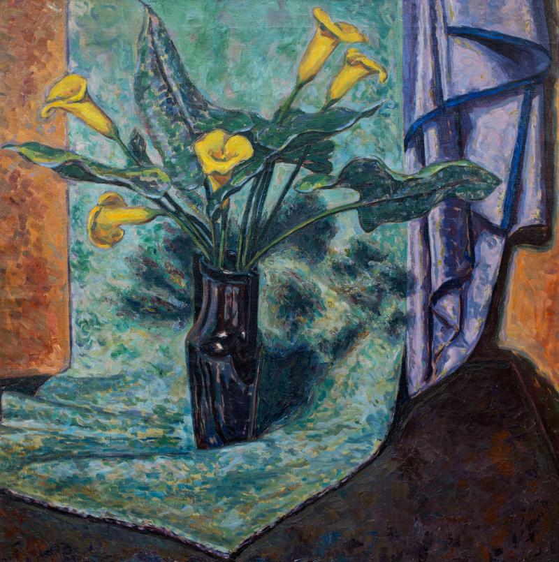 Yellow Callas by Eva Watson-Schütze, 1929