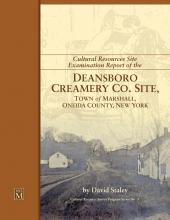 Deanboro Creamery Co. Site cover