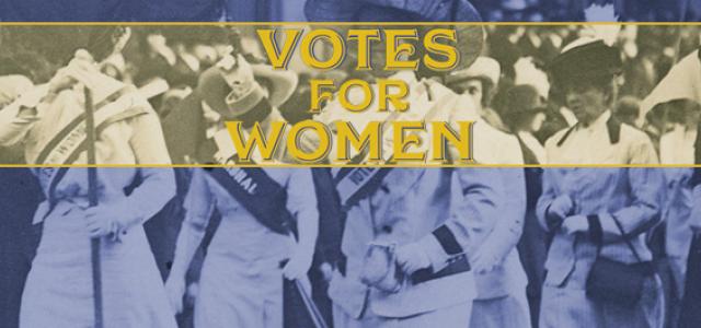 Votes for Women - Education Resources Banner