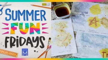 Summer Fun Friday: Invisible Ink