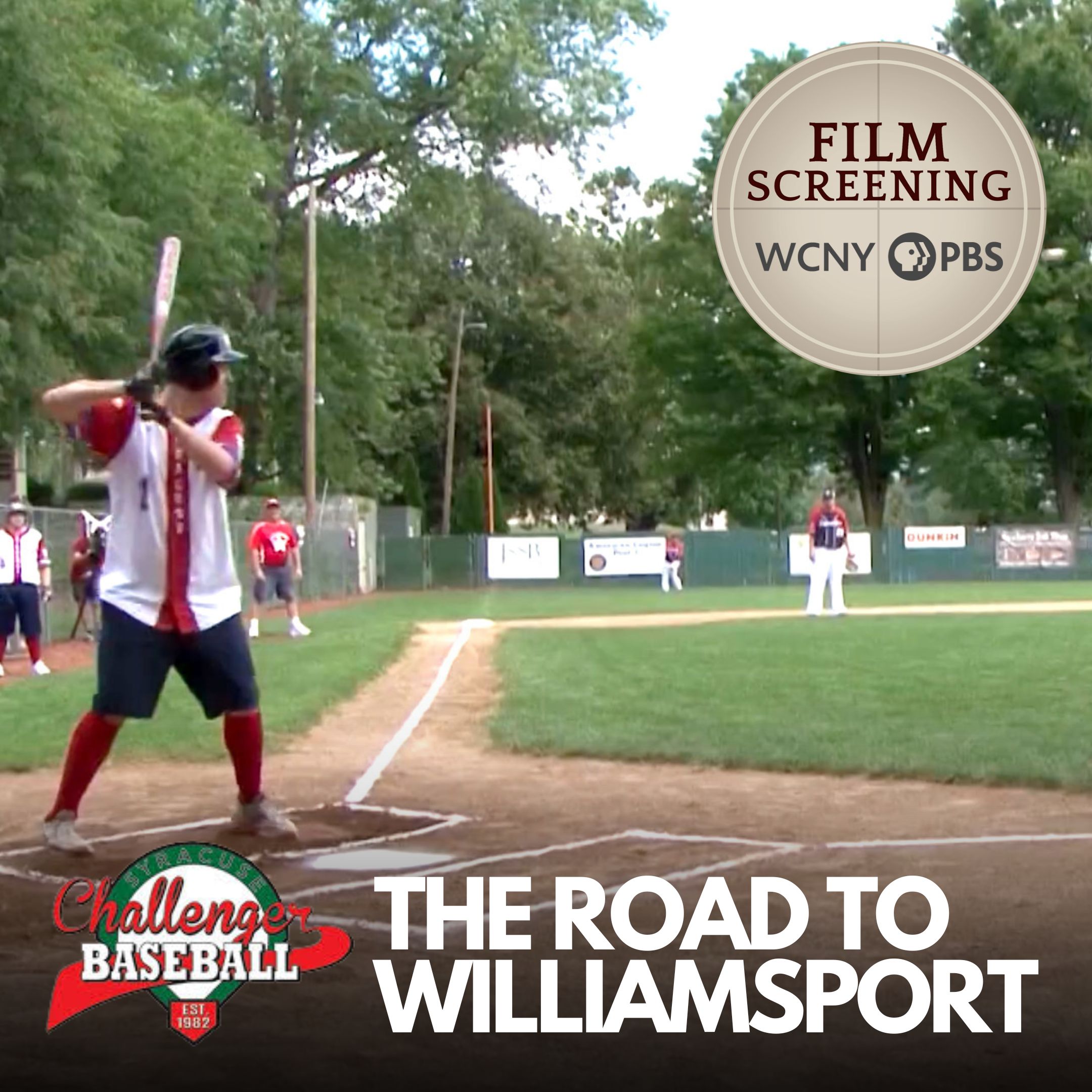 Title graphic with an image of a baseball player up at bat 