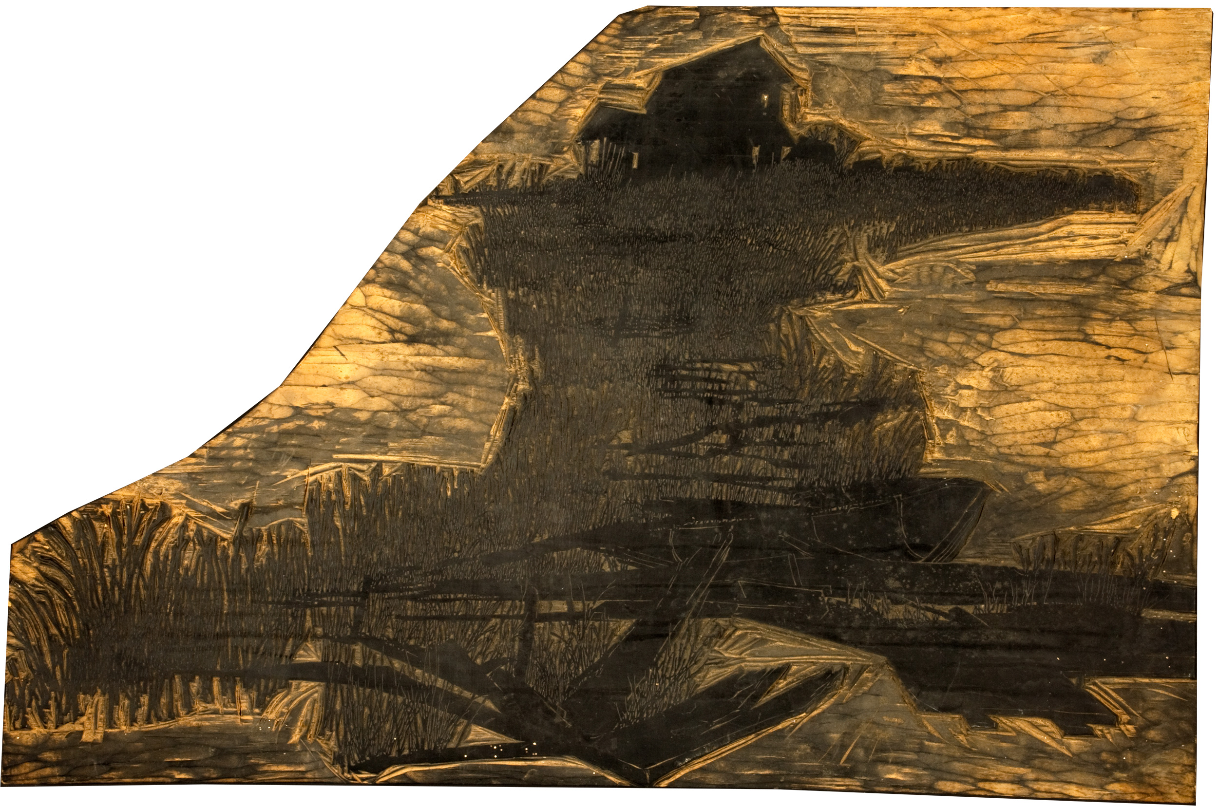 There Was a Time - Original Woodblock
