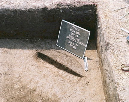Pethick Site - Storage Pit
