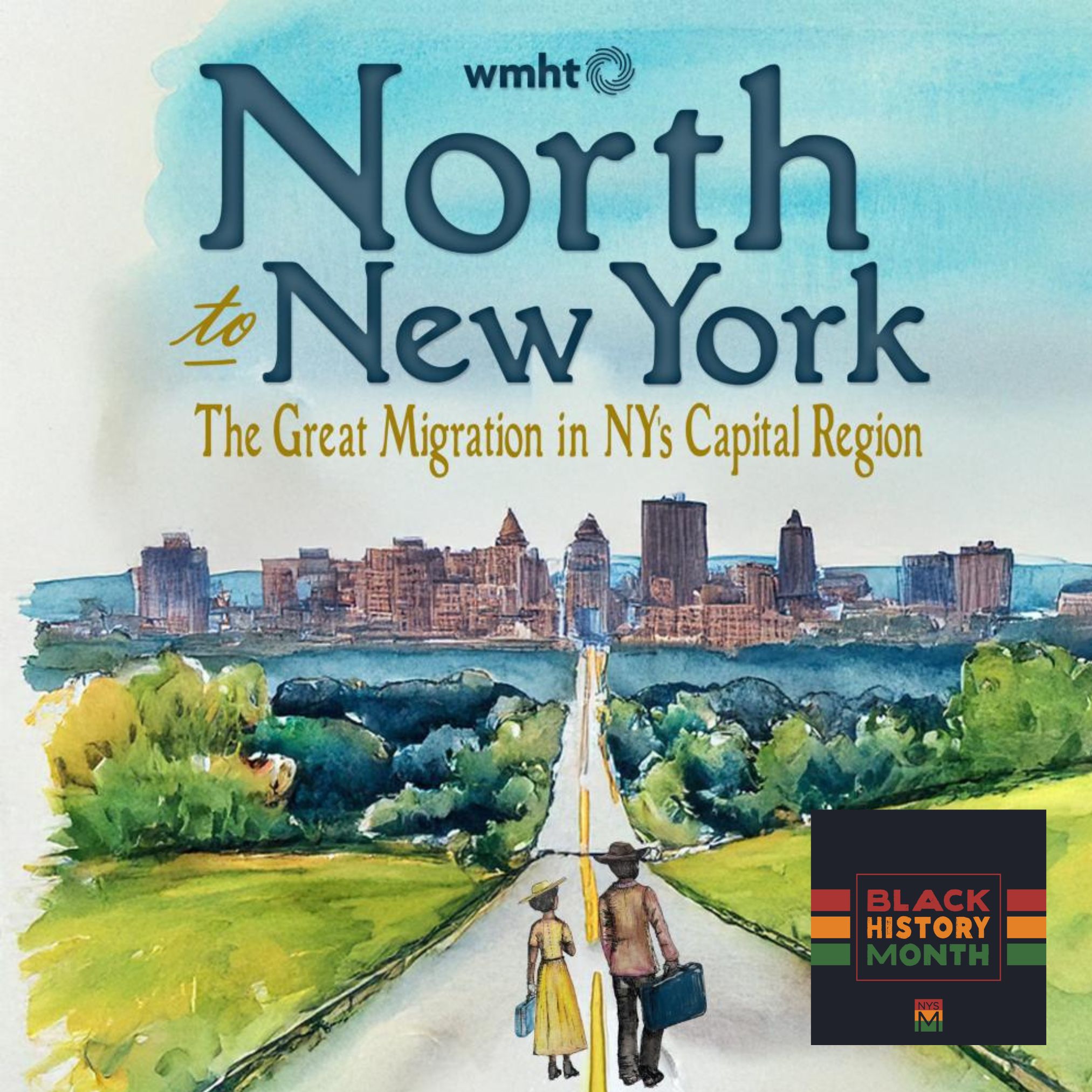 North to New York graphic